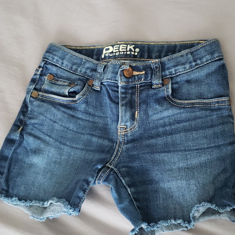Girls size 7 Denim shorts